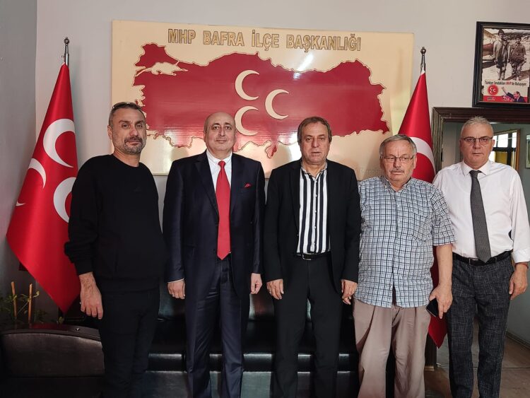 Muhasebeci Engin ŞEN’DEN MHP Bafra Teşkilatına Hayırlı Olsun Ziyareti