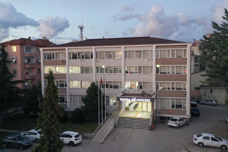 BAFRA BELEDİYESİ YENİ YERİNDE HİZMETE BAŞLADI