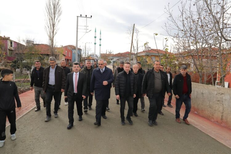 DEDEDAĞI MAHALLESİ DE BETON YOLA KAVUŞUYOR