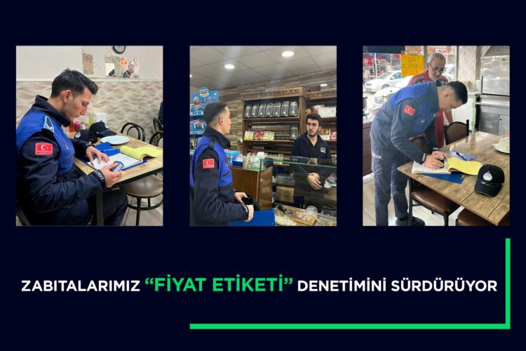 BAFRA ‘DA ZABITALAR “FİYAT ETİKETİ” DENETİMİNİ SÜRDÜRÜYOR