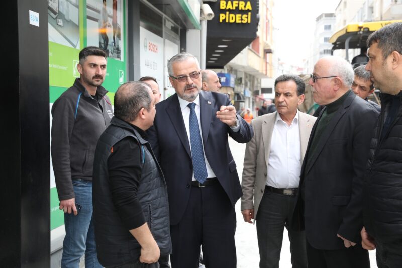 BAŞKAN KILIÇ ÇALIŞMALARI YERİNDE DEĞERLENDİREREK GÖRÜŞ ALMAYI SÜRDÜRÜYOR