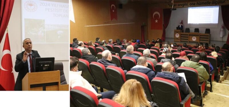2024 Yılı Hasat Öncesi Pestisit Denetimi Eğitim Toplantısı Gerçekleştirilmiştir