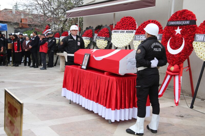 Şehit Polis Memuru Orhan Mutlu Son Yolculuklarına Uğurlandı