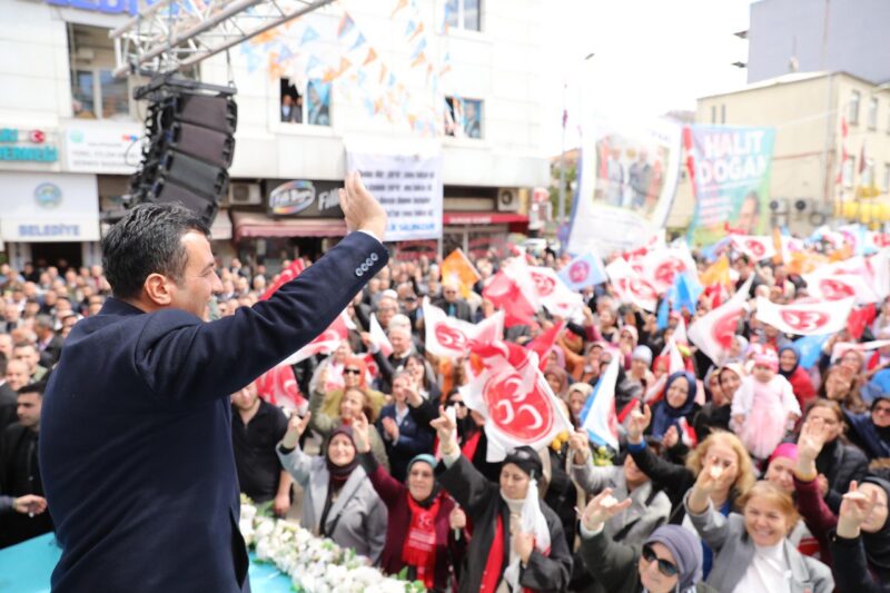 HALİT DOĞAN SALIPAZARI’NDA KONUŞTU: “SAMSUN’UMUZ BİZLERE EMANET”