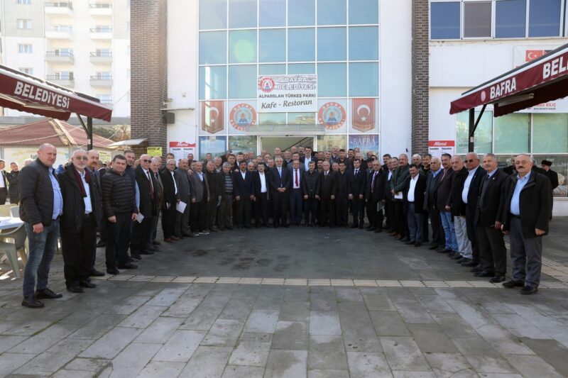 BAŞKAN KILIÇ: “139 MAHALLE MUHTARIMIZLA ORTAK SEVDAMIZ BAFRA”