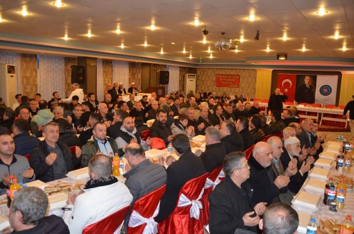 Bafra TSO Bafra Madeni Sanatkarlar Odasının İftar Yemeğine Katıldı