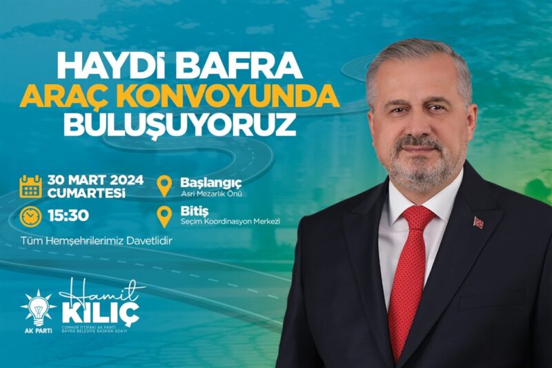 SEÇİM ÇALIŞMALARIMIZI BÜYÜK KONVOYLA TAÇLANDIRIYORUZ