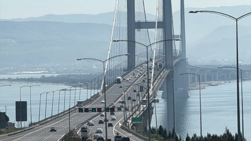 OSMANGAZİ KÖPRÜSÜ’NDE REKOR: 117 BİN 537 ARAÇ GEÇTİ