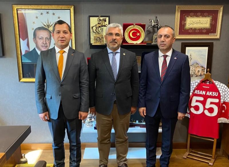 Alaçam Belediye Başkanı Özdemir Ankara’da Bir Dizi Ziyarette Bulundu