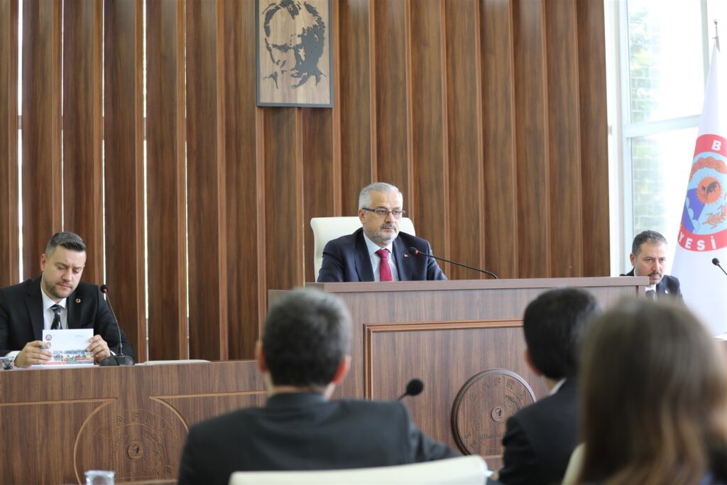 BAFRA BELEDİYE MECLİSİ MAYIS AYI 2. BİRLEŞİMİNİ GERÇEKLEŞTİRDİ