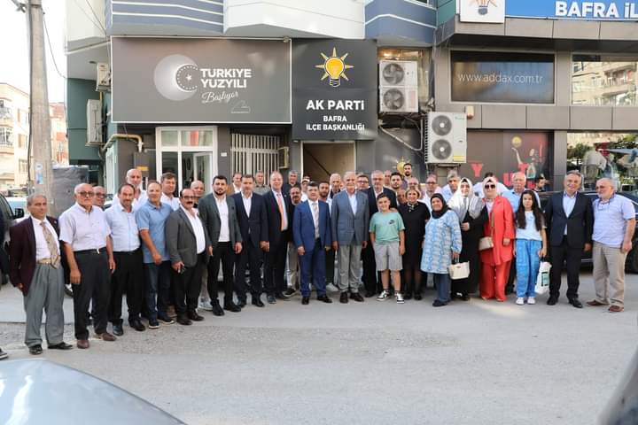 AK Parti Bafra İlçe Teşkilatı Bayramlaşma 