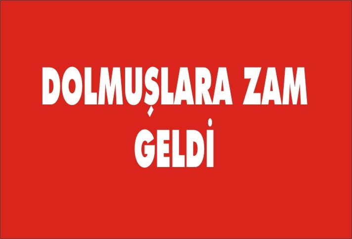 Bafra’da Dolmuşlara Zam