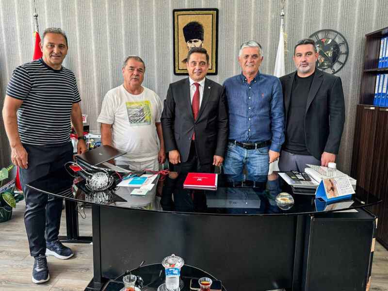 HALUK TAN’A ‘HAYIRLI OLSUN’ ZİYARETİ