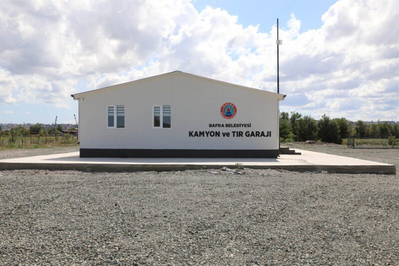 MODERN KAMYON VE TIR GARAJI BAFRA’MIZA HAYIRLI OLSUN