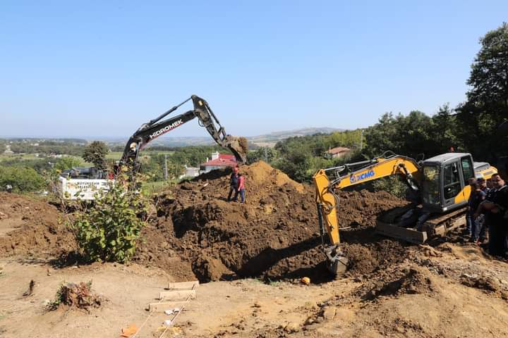 Bafra Evren Uşağı Köyünde Toprak Kayması Can Aldı