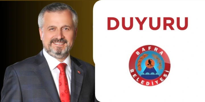 HAMİT KILIÇ BELEDİYE BAŞKANIN’DAN HEMŞEHRİLERİMİZİN DİKKATİNE DUYURU 