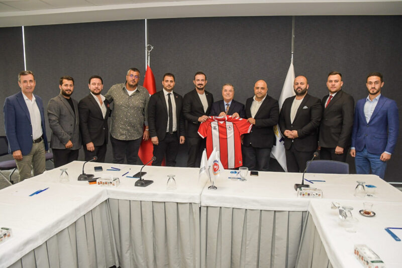 SAMSUNSPOR KULÜBUN’DEN TOBB’A ZİYARET