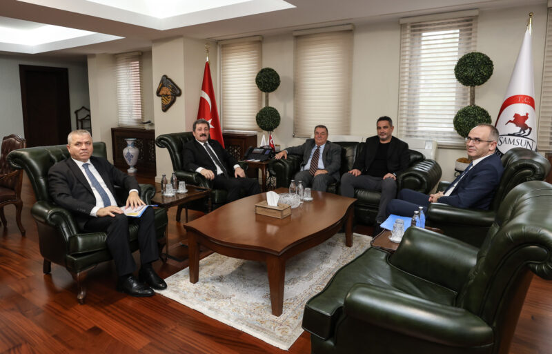 VEYSEL BİLEN’DEN SAMSUN VALİSİ ORHAN TAVLI’YA ZİYARET