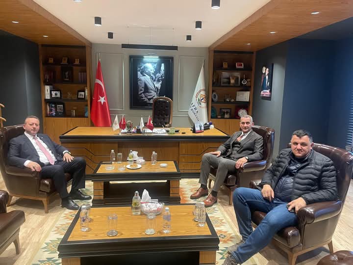 Bafra TSO Başkanı  Kocabaş’tan Tarık Erol’a Ziyaret