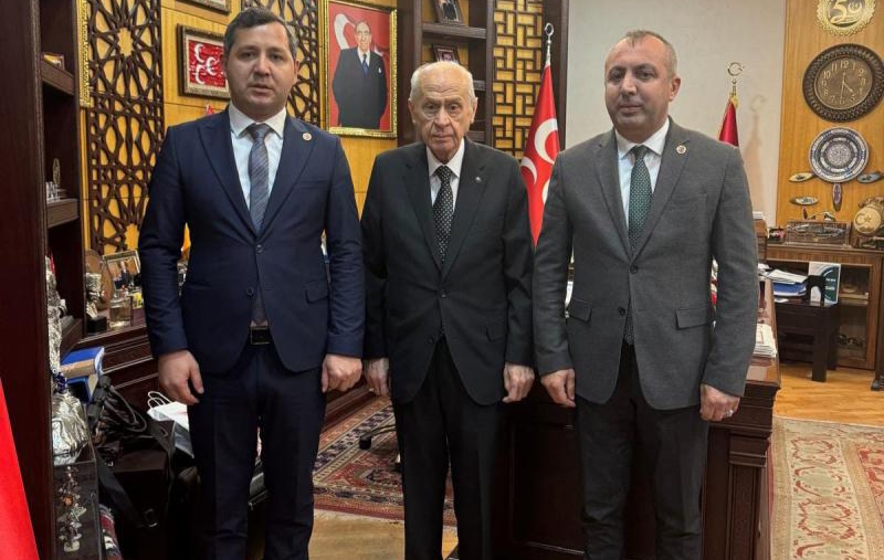 ÖZDEMİR’den MHP Başkanı Devlet BAHÇELİ ve Yardımcılarına Ziyaret