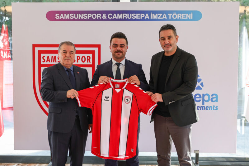 SAMSUNSPOR ALİN BİYOTEKNOLOJİ İLE SPONSORLUK ANLAŞMASI İMZALANDI