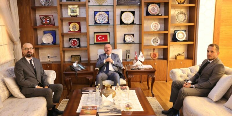 Çorum Valisi Ali ÇALGAN’a Hayırlı Olsun Ziyareti