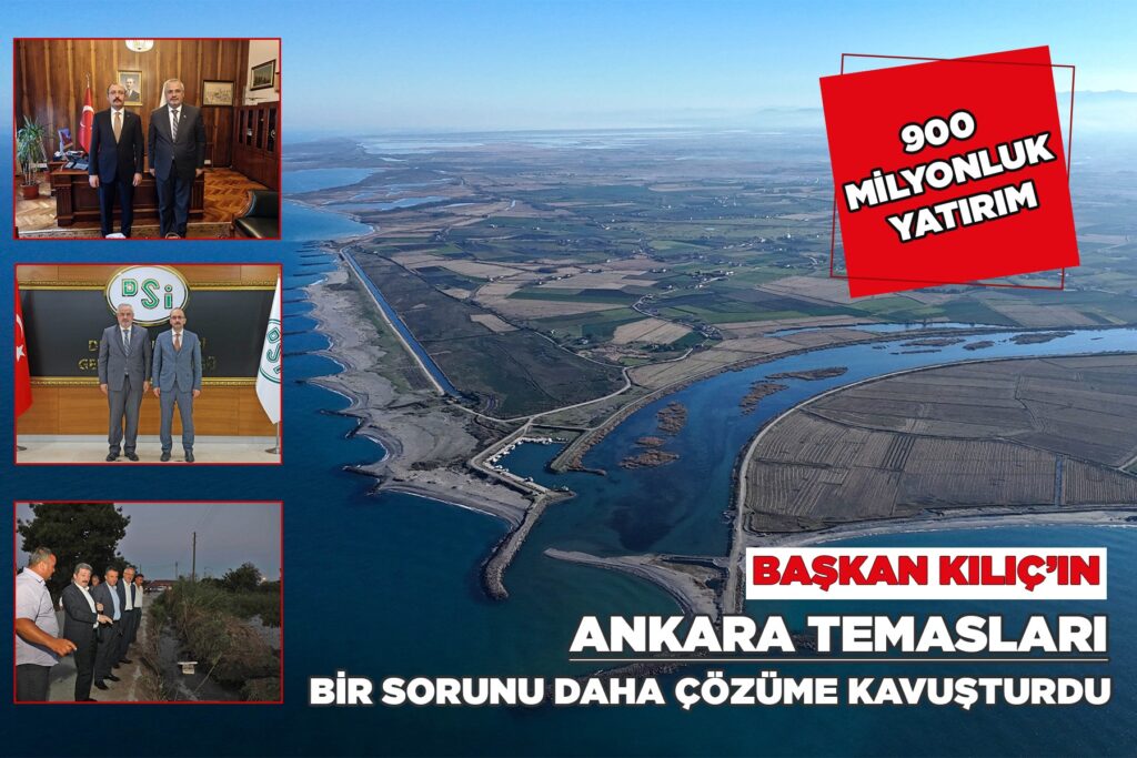 KILIÇ’IN ANKARA TEMASLARI BİR SORUNU DAHA ÇÖZÜME KAVUŞTURDU