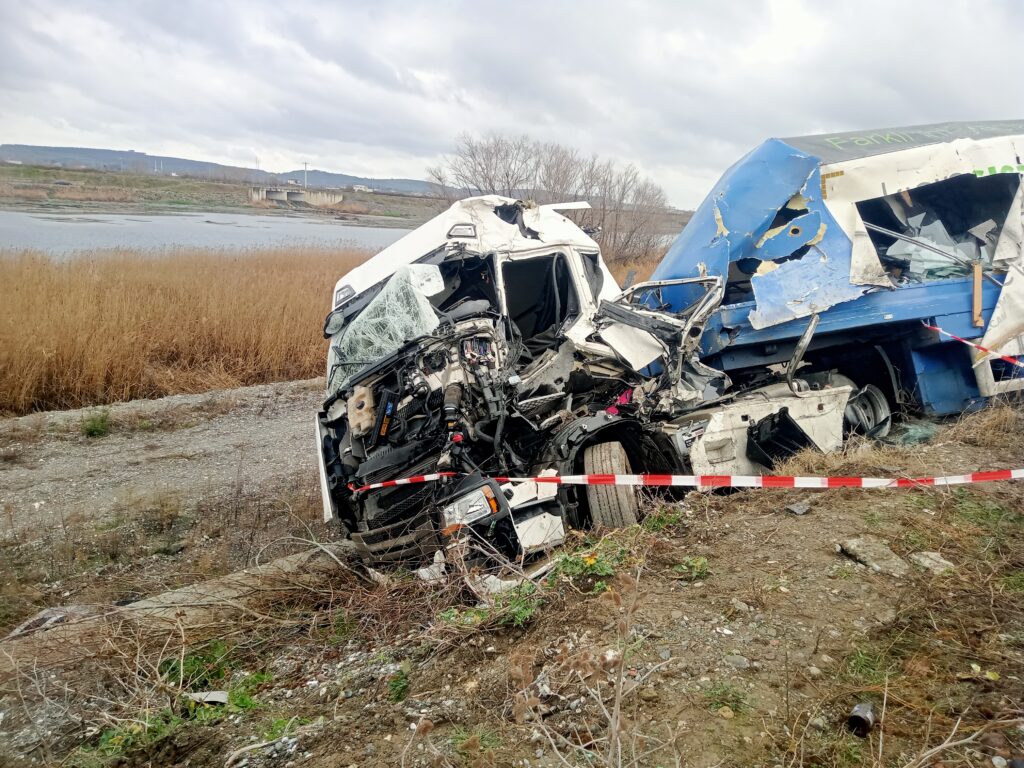 Bafra OSB yolunda ölümlü kaza