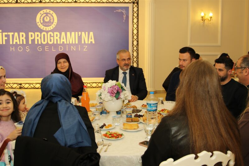 BAŞKAN KILIÇ, PERSONELİ İLE İFTAR SOFRASINDA BİR ARAYA GELDİ