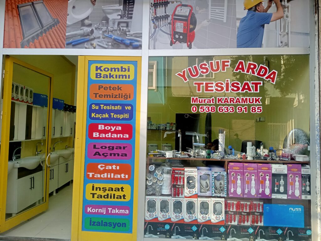 YUSUF ARDA TESİSAT BAFRA HALKINA HİZMETTE