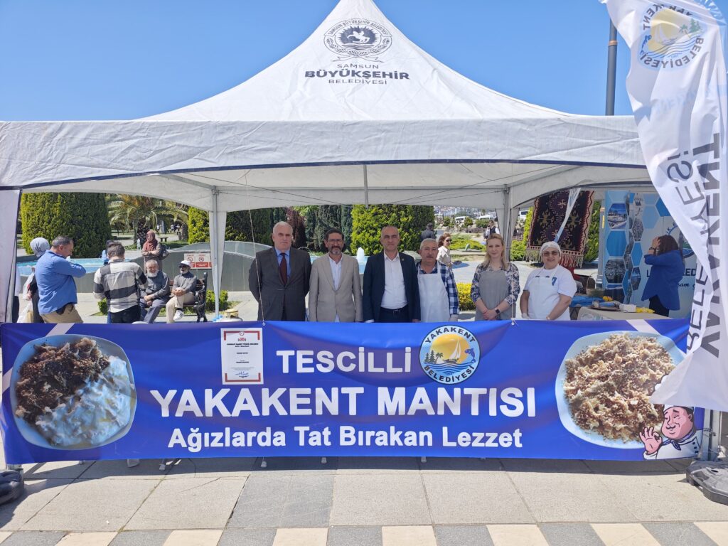 Samsun’da Tescilli Yakakent Mantısı’na Yoğun İlgi
