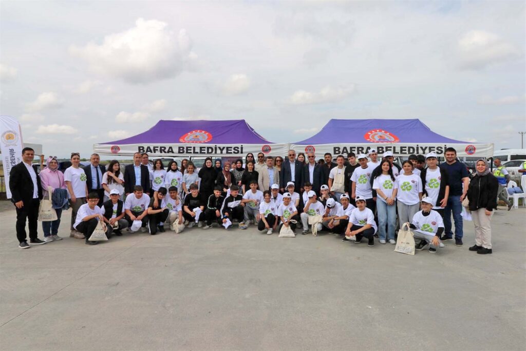 BAFRA’DA PEDALLAR TEMİZ ÇEVRE İÇİN DÖNDÜ