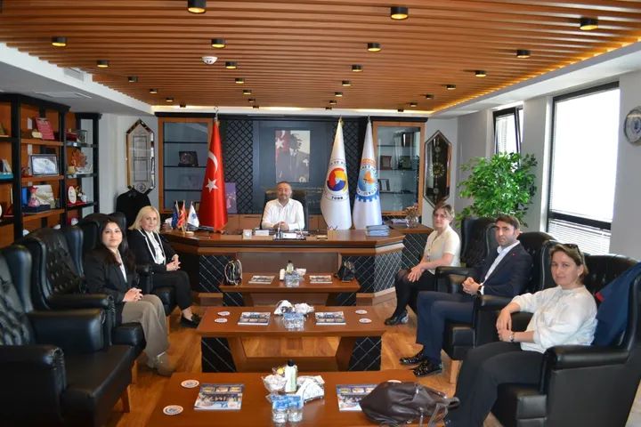 Samsun Kadın Girişimciler Kurulu’ndan Bafra TSO’ya Ziyaret