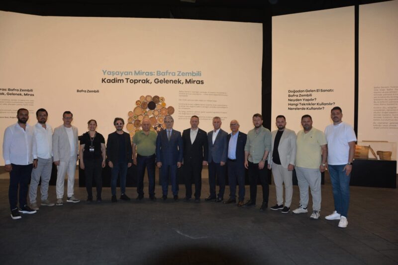 Bafra Zembili Sergisi” Kültür Yolu Festivali’nde 