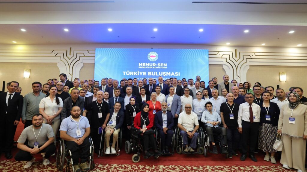 Işıkhan, “Memur-Sen Engelliler Komisyonu Türkiye Buluşması” Programına Katıldı