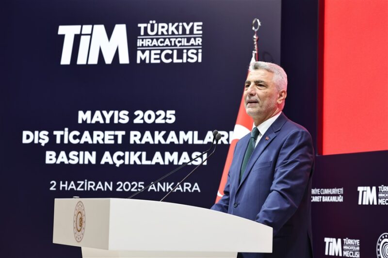 Ömer Bolat, Mayıs Ayı Dış Ticaret Verilerini Açıkladı