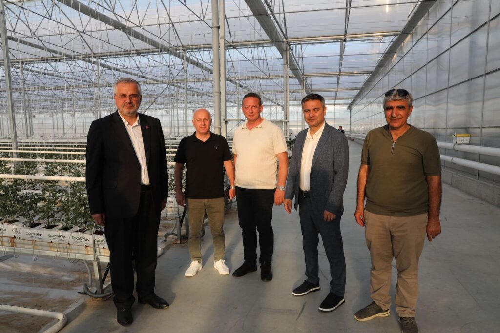 Bafra Sera OSB’deki Tarımsal Üretim Faaliyetleri Yerinde İncelendi