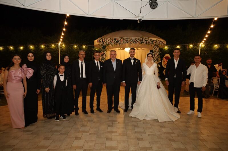 Ticaret Sicil Müdürü Halil Karahan’ın kızı düğün töreni 