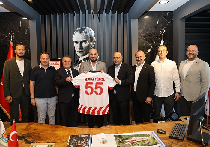 SAMSUNSPOR KULÜBÜ SN. SERHAT TÜRKEL’E ZİYARET