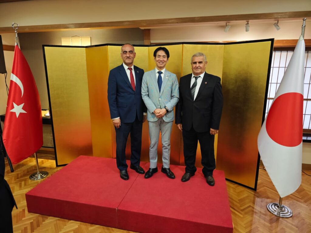 Şerafettin Aydoğdu Kushimoto Belediye Başkanı ile Bir Araya Geldi
