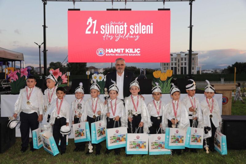 BAFRA’DA 21. GELENEKSEL SÜNNET ŞÖLENİ 