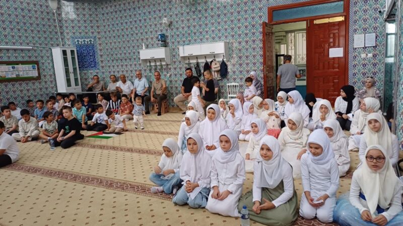 Hacı Mahmut Sarı Camii Yaz Kur’ân kursu Kapanış