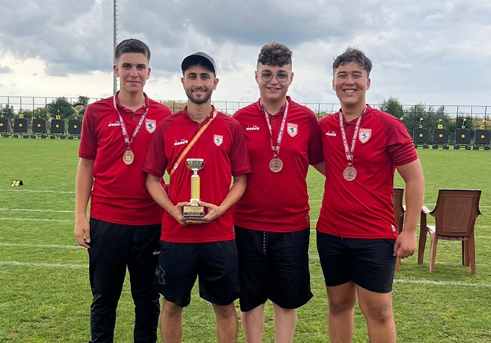 U21 OKÇULUK TAKIMI TÜRKİYE ÜÇÜNCÜSÜ OLDU