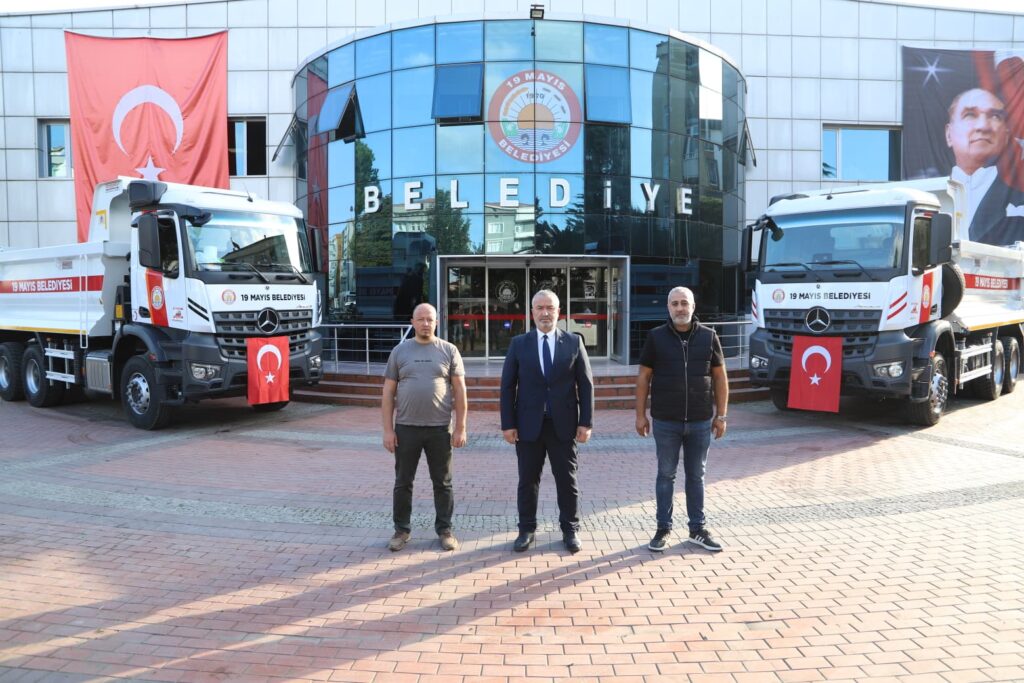19 Mayıs Belediyesi Araç Filosunu Yeniliyor