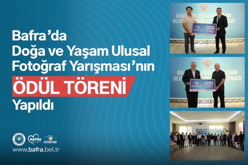 DOĞA VE YAŞAM ULUSAL FOTOĞRAF YARIŞMASI’NIN ÖDÜL TÖRENİ YAPILDI
