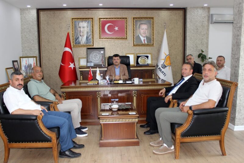 Bafra TSO’dan AK Parti İlçe Teşkilatına Ziyaret