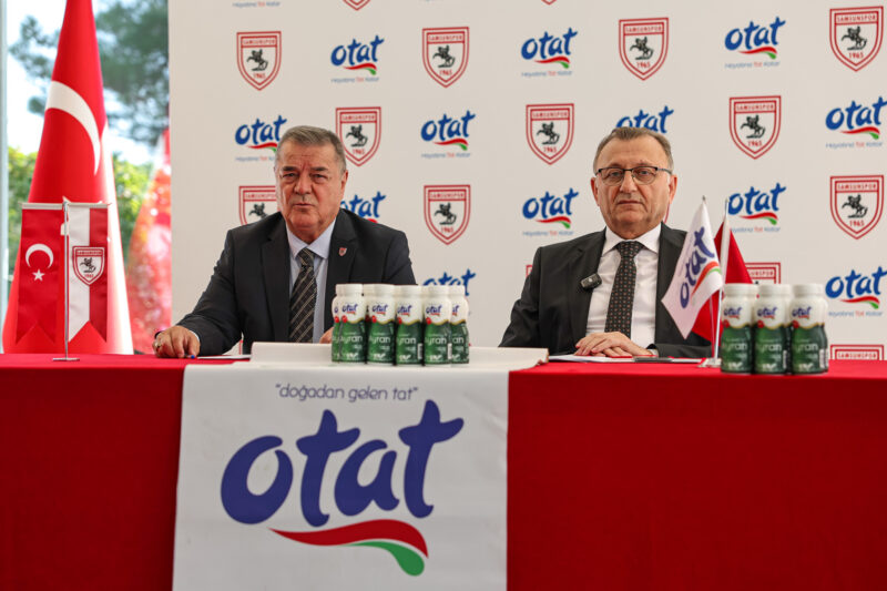 SAMSUNSPOR İLE OTAT 2025–2026 SEZONU SPONSORLUK ANLAŞMASI