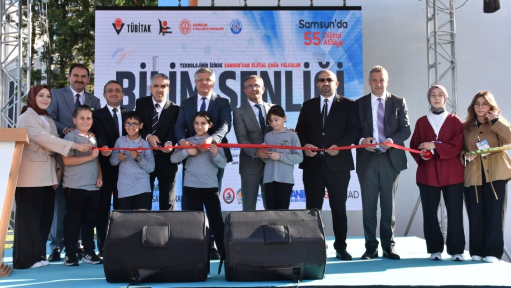 SAMSUN’DAN DİJİTAL ÇAĞA YOLCULUK BİLİM ŞENLİĞİ