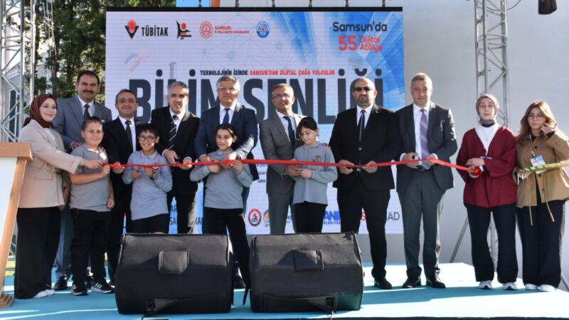 SAMSUN’DAN DİJİTAL ÇAĞA YOLCULUK BİLİM ŞENLİĞİ
