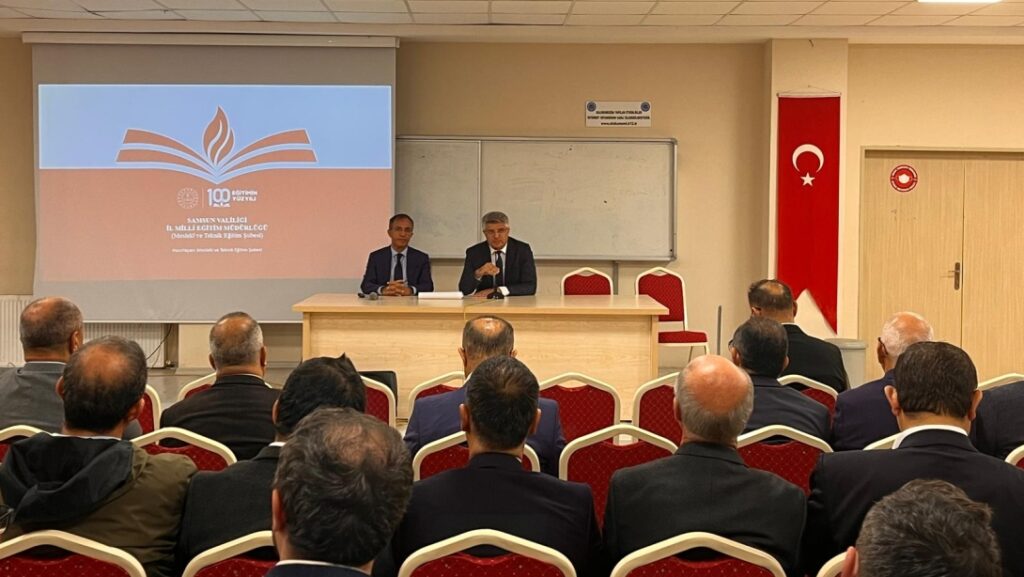 SAMSUN GENELİ MESLEKİ VE TEKNİK EĞİTİM OKUL MÜDÜRLERİ TOPLANTISI